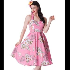 Tropical Hell Bunny Alika Tropical Vixen Dress